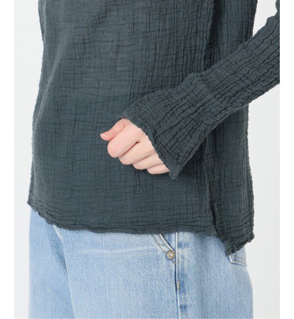 IENA「LES ATELIERS FRANCAIS DE CONFECTION ロングスリーブトップス」|シャツ・ブラウス|