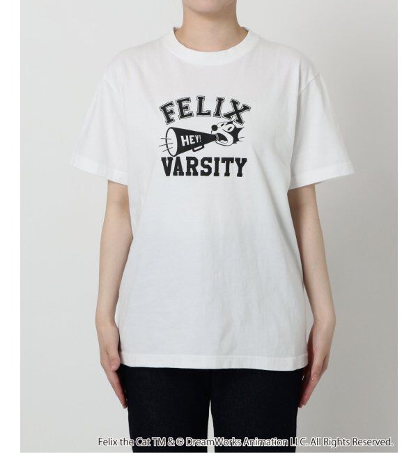 SLOBE IENA「BALMYDAYS/バルミーデイズ SLOBE別注 FELIX Tシャツ1 BAL-25SS87」|Tシャツ・カットソー|ホワイト