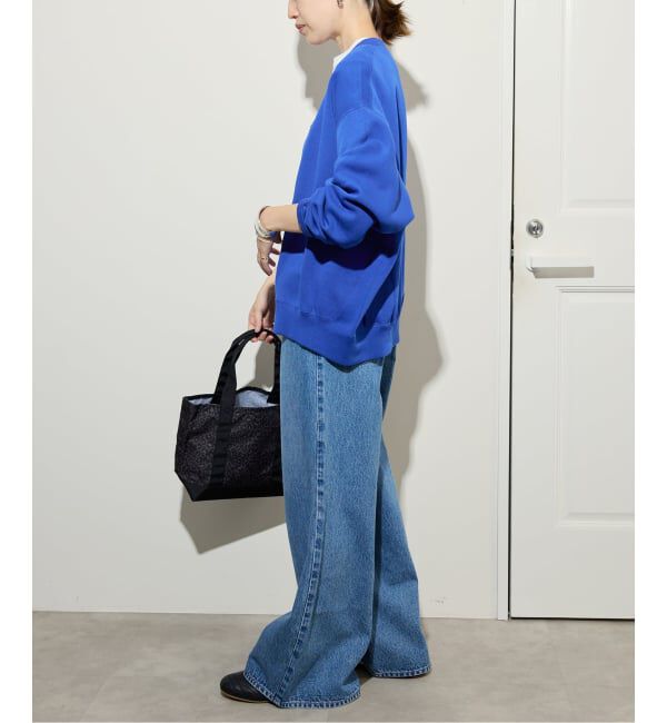 SLOBE IENA「《追加》ダブルフェイスジャージースナップカーディガン」|カーディガン|