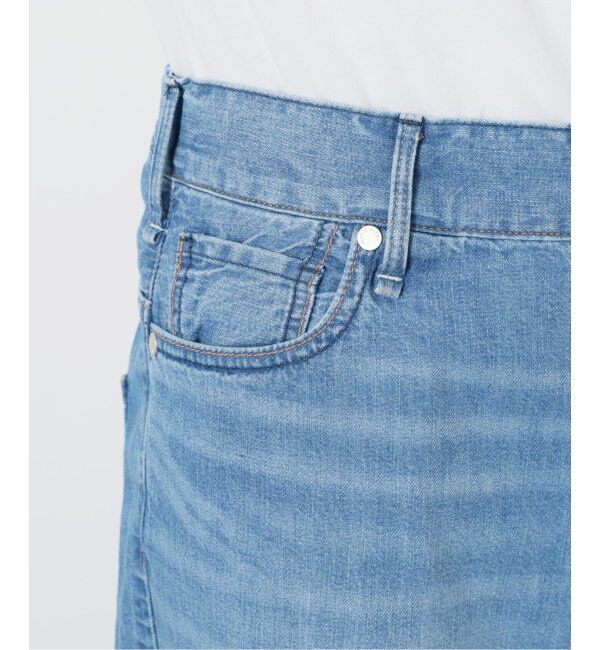 IENA「upper hights/アッパーハイツ 別注 THE LAZY OLIVIA ワイドストレートデニム」|デニム|