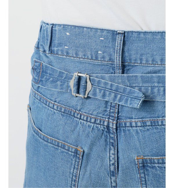 IENA「upper hights/アッパーハイツ 別注 THE LAZY OLIVIA ワイドストレートデニム」|デニム|