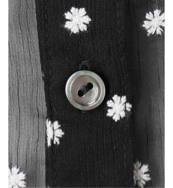 IENA「《WEB限定/追加2》楊柳フリルピンタックブラウス」|シャツ・ブラウス|