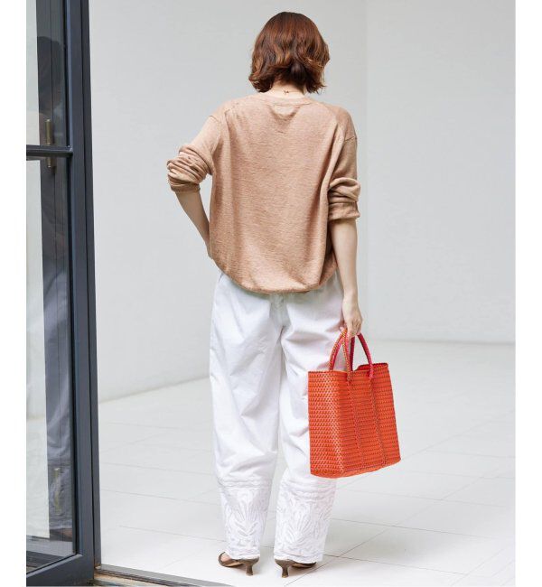 SLOBE IENA「《追加》LETRA/レトラ メルカドバッグ」|トートバッグ|