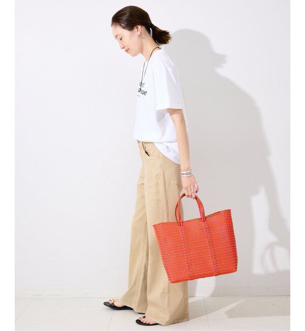 SLOBE IENA「《追加》LETRA/レトラ メルカドバッグ」|トートバッグ|