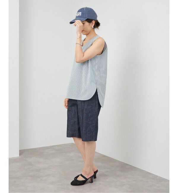 IENA「BLACK フレンチロゴキャップ」|キャップ・キャスケット|