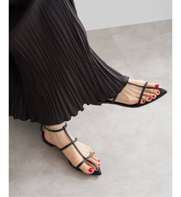 IENA「IENA Tストラップサンダル」|サンダル|