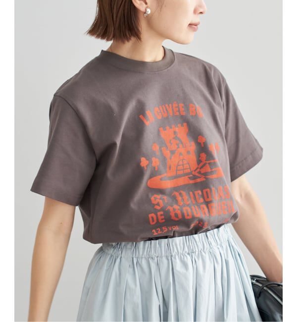 IENA「Vin France 別注 Tシャツ」|Tシャツ・カットソー|グレー