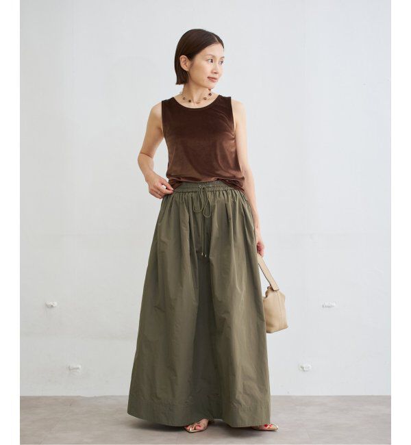 IENA「タフタイージーボリュームスカート」|スカート|