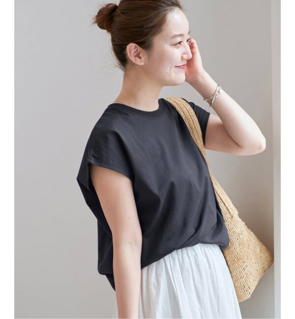 IENA「《追加7》ラウンドテールプルオーバー」|Tシャツ・カットソー|