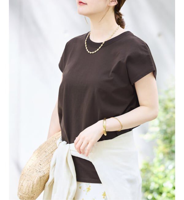 IENA「《追加7》ラウンドテールプルオーバー」|Tシャツ・カットソー|