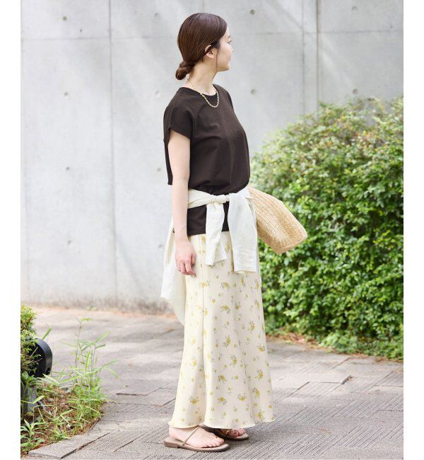 IENA「《追加7》ラウンドテールプルオーバー」|Tシャツ・カットソー|