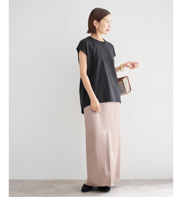 IENA「《追加7》ラウンドテールプルオーバー」|Tシャツ・カットソー|