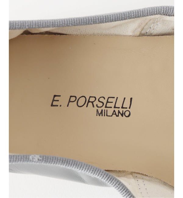 IENA「PORSELLI/ポルセリ 別注 SOLID BALLET バレエシューズ」|バレエシューズ|