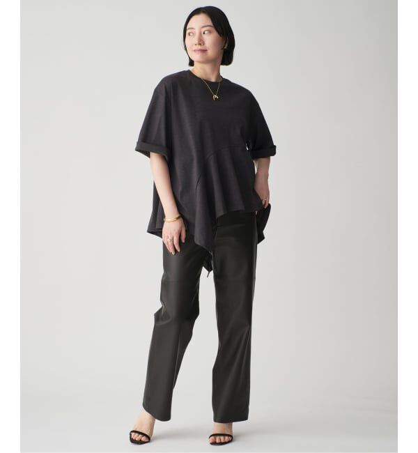 VERMEIL par iena「Room no.8 ルームエイト SMOOTH CO DRAPE TOPS SR8S-014」|Tシャツ・カットソー|