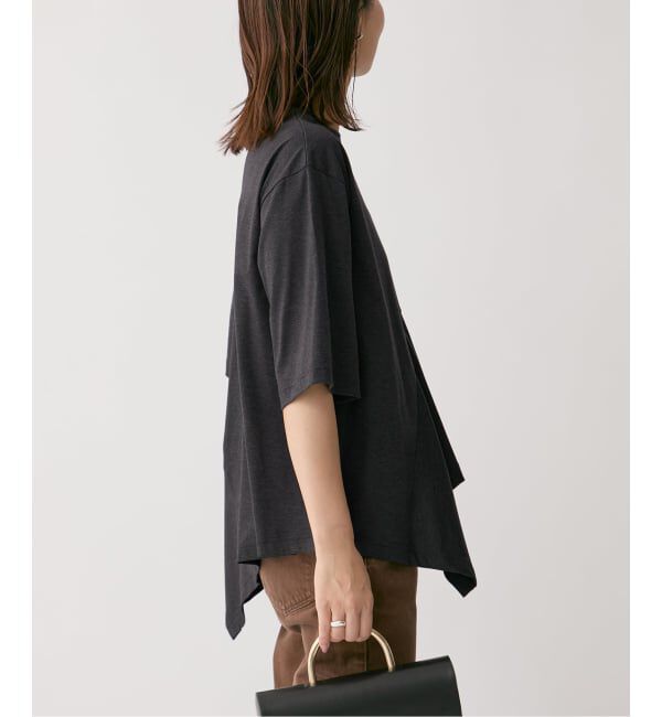 VERMEIL par iena「Room no.8 ルームエイト SMOOTH CO DRAPE TOPS SR8S-014」|Tシャツ・カットソー|