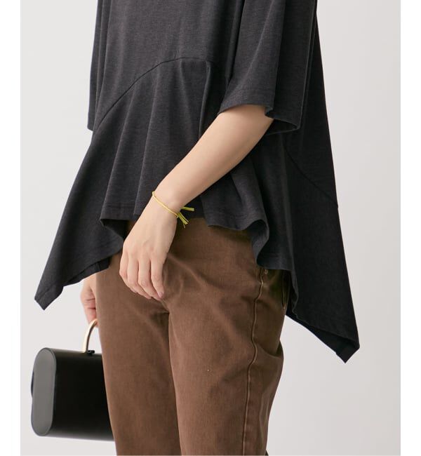 VERMEIL par iena「Room no.8 ルームエイト SMOOTH CO DRAPE TOPS SR8S-014」|Tシャツ・カットソー|