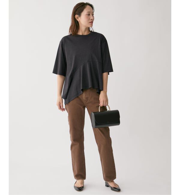 VERMEIL par iena「Room no.8 ルームエイト SMOOTH CO DRAPE TOPS SR8S-014」|Tシャツ・カットソー|