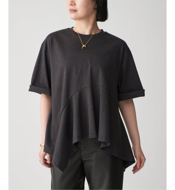 VERMEIL par iena「Room no.8 ルームエイト SMOOTH CO DRAPE TOPS SR8S-014」|Tシャツ・カットソー|