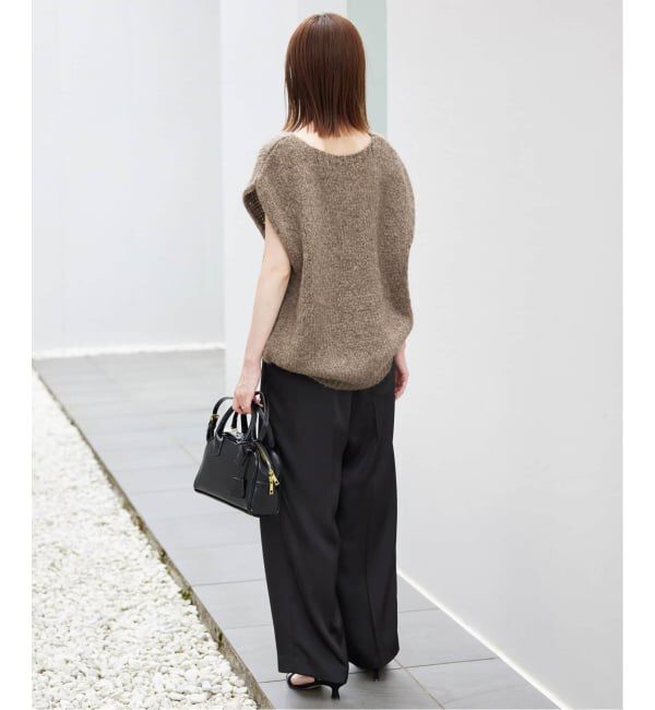 SLOBE IENA「《追加》TRICOTS JEAN MARC/トリコットジーンマルク VNベスト VARTOUI」|ニット・セーター|