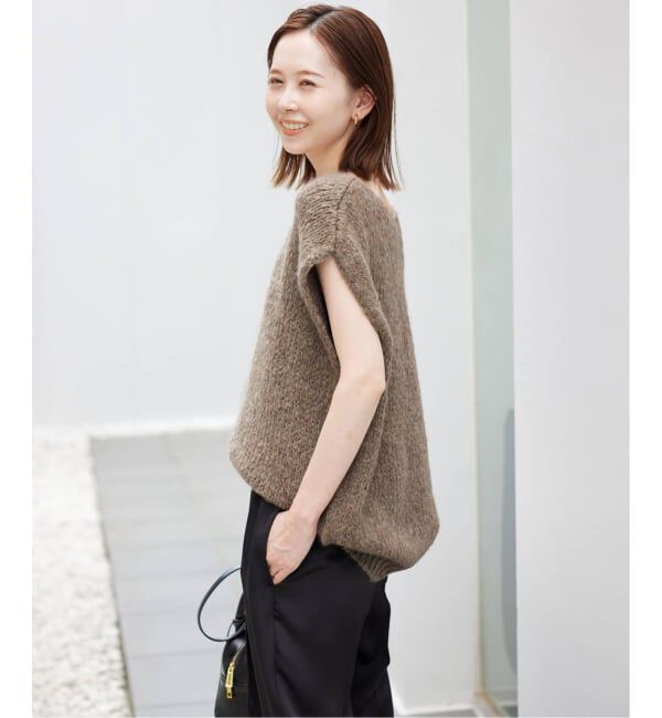 SLOBE IENA「《追加》TRICOTS JEAN MARC/トリコットジーンマルク VNベスト VARTOUI」|ニット・セーター|