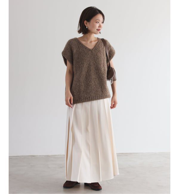 SLOBE IENA「《追加》TRICOTS JEAN MARC/トリコットジーンマルク VNベスト VARTOUI」|ニット・セーター|