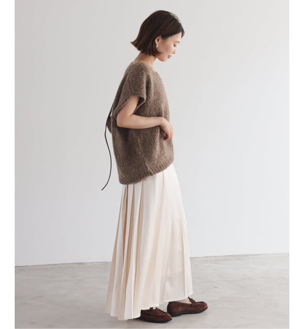 SLOBE IENA「《追加》TRICOTS JEAN MARC/トリコットジーンマルク VNベスト VARTOUI」|ニット・セーター|