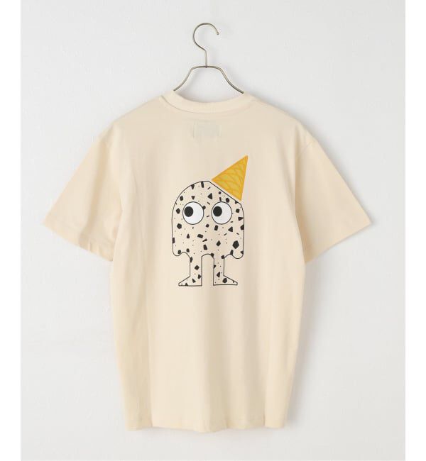 IENA「GIFT SHOP/ギフトショップ Stracciatella T-shirt Tシャツ FOLDERO」|Tシャツ・カットソー|