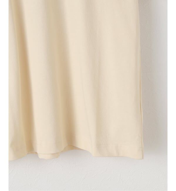 IENA「GIFT SHOP/ギフトショップ Stracciatella T-shirt Tシャツ FOLDERO」|Tシャツ・カットソー|