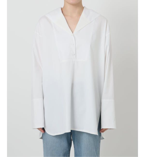 IENA「セイラーカラードレスシャツ」|シャツ・ブラウス|