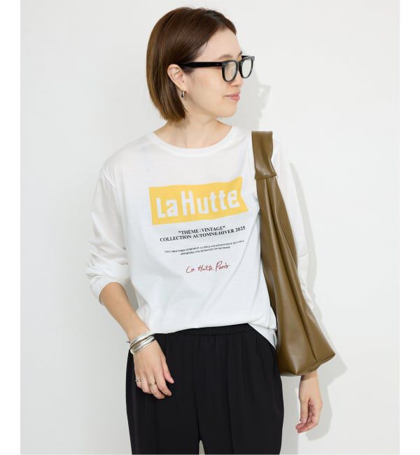 SLOBE IENA「La Hutte/ラ ユット SLOBE別注 ロンTEE」|Tシャツ・カットソー|
