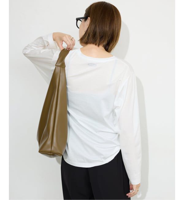 SLOBE IENA「La Hutte/ラ ユット SLOBE別注 ロンTEE」|Tシャツ・カットソー|