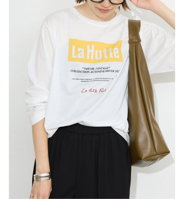 SLOBE IENA「La Hutte/ラ ユット SLOBE別注 ロンTEE」|Tシャツ・カットソー|