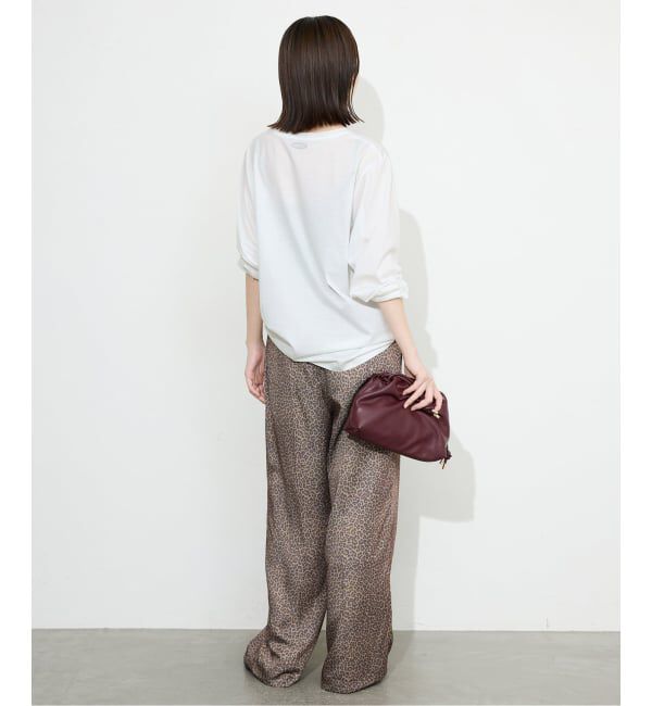 SLOBE IENA「La Hutte/ラ ユット SLOBE別注 ロンTEE」|Tシャツ・カットソー|