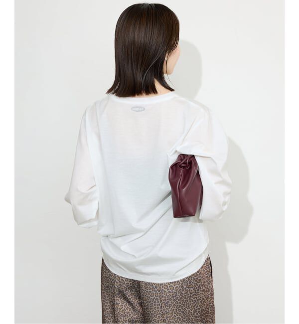 SLOBE IENA「La Hutte/ラ ユット SLOBE別注 ロンTEE」|Tシャツ・カットソー|