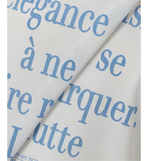 SLOBE IENA「La Hutte/ラ ユット SLOBE別注 ロンTEE」|Tシャツ・カットソー|