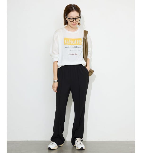 SLOBE IENA「La Hutte/ラ ユット SLOBE別注 ロンTEE」|Tシャツ・カットソー|