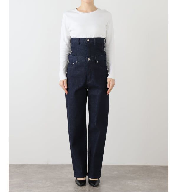 SLOBE IENA「QUIITO/キート REDENIM W WAIST PT Q25-T035」|デニム|