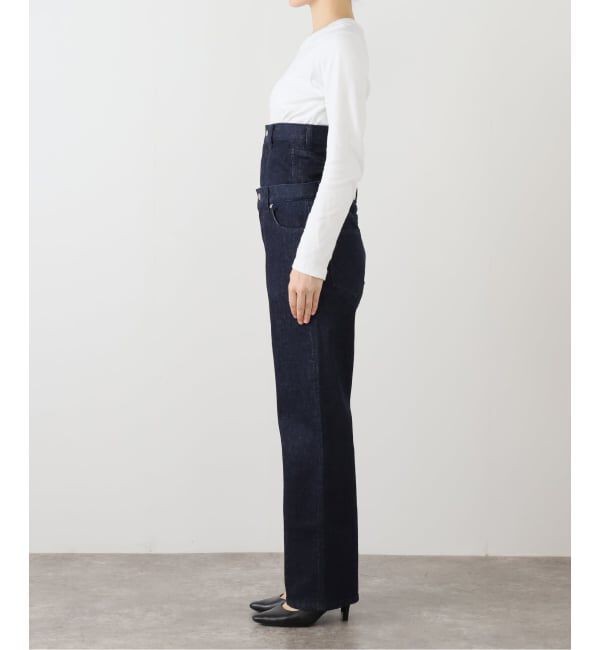 SLOBE IENA「QUIITO/キート REDENIM W WAIST PT Q25-T035」|デニム|