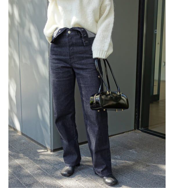 SLOBE IENA「QUIITO/キート REDENIM W WAIST PT Q25-T035」|デニム|