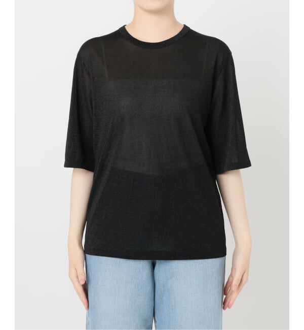 IENA「《追加》ラメ Tシャツ」|Tシャツ・カットソー|