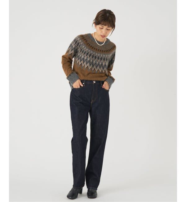 IENA「upper hights/アッパーハイツ THE AMALIE ストレートデニム」|デニム|