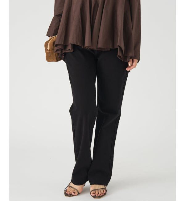 IENA「upper hights/アッパーハイツ THE AMALIE ストレートデニム」|デニム|