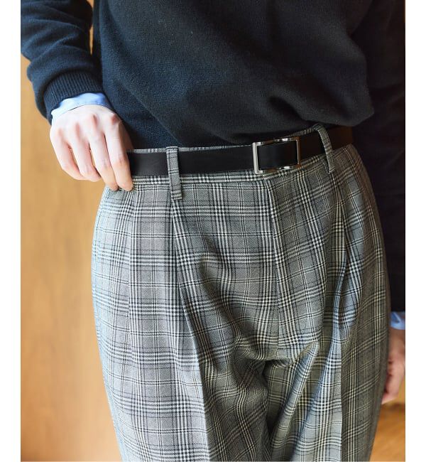 IENA「BLACK レザーベルト」|ベルト|