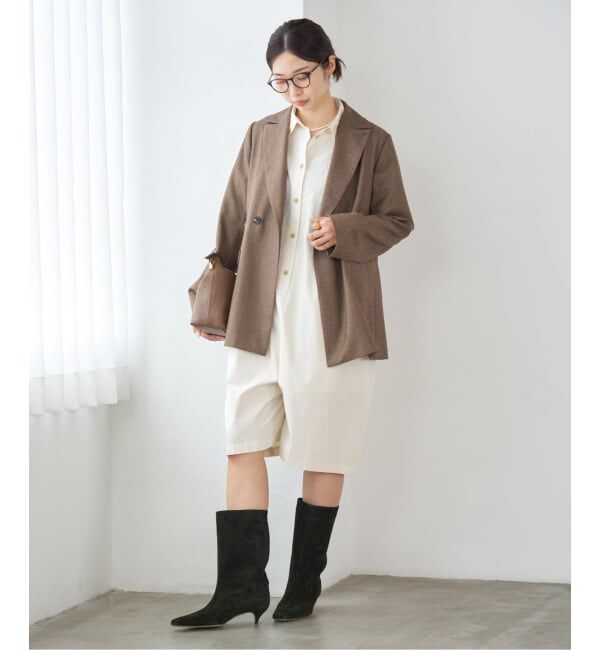 IENA「《追加》ガンクラブチェックジャケット」|テーラードジャケット|