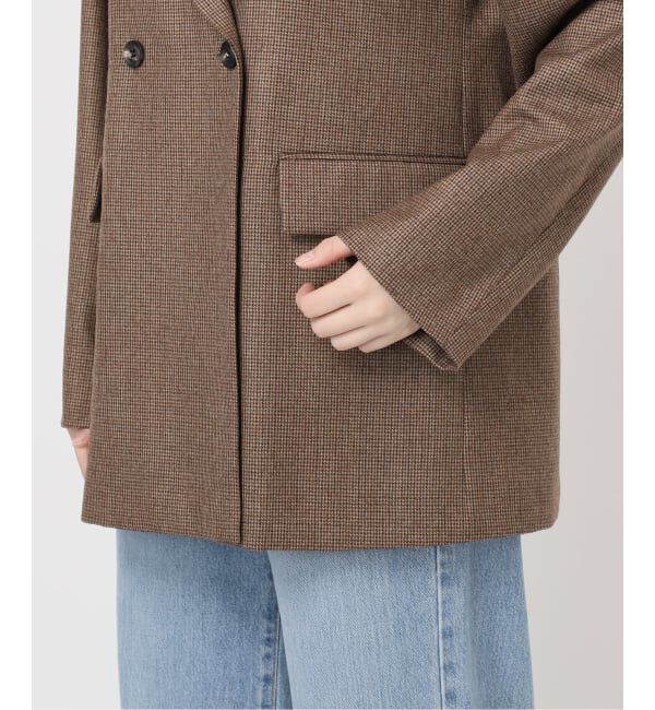 IENA「《追加》ガンクラブチェックジャケット」|テーラードジャケット|