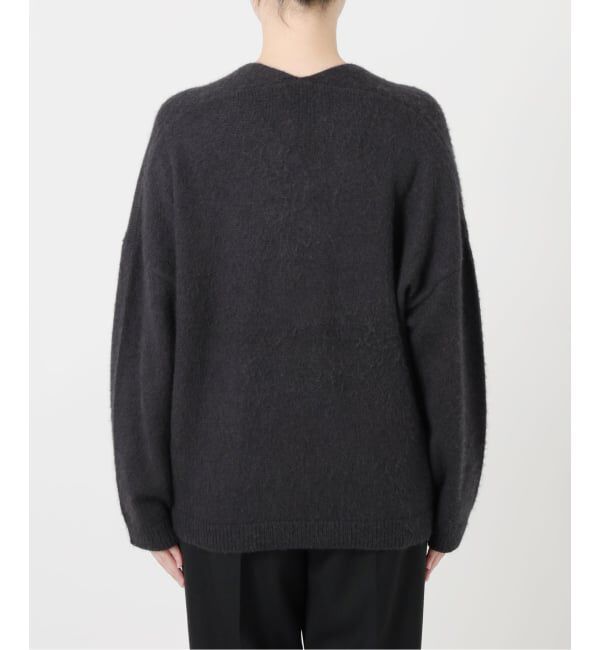 VERMEIL par iena「Room no.8 ルームエイト Raccoon Slit Neck トップス R8KN-28 4」|ニット・セーター|