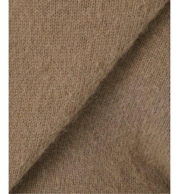 VERMEIL par iena「Room no.8 ルームエイト Raccoon Slit Neck トップス R8KN-28 4」|ニット・セーター|