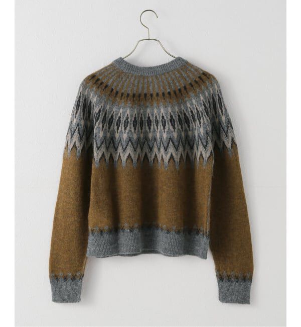 IENA「ROBERTO COLLINA/ロベルトコリーナ GIROCOLLO CROPPED ニット 253F23001」|ニット・セーター|