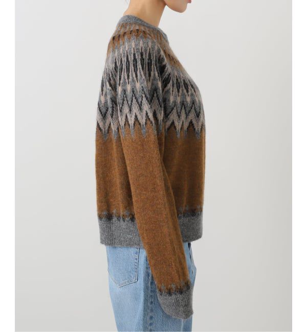 IENA「ROBERTO COLLINA/ロベルトコリーナ GIROCOLLO CROPPED ニット 253F23001」|ニット・セーター|