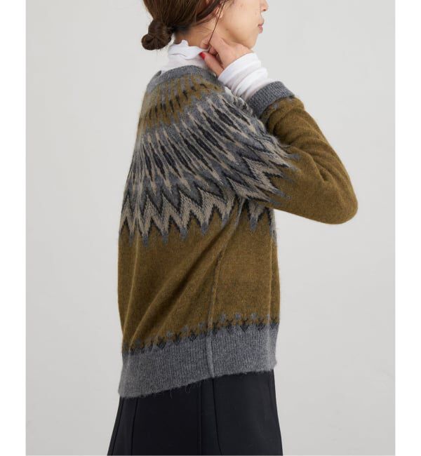 IENA「ROBERTO COLLINA/ロベルトコリーナ GIROCOLLO CROPPED ニット 253F23001」|ニット・セーター|